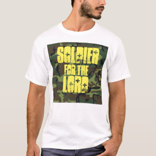 SOLIDIER FÖR LORD, kristna T-shirts