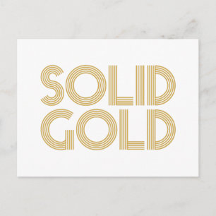 SOLIDT GULD VYKORT