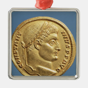 Solidus av Constantine mig Julgransprydnad Metall