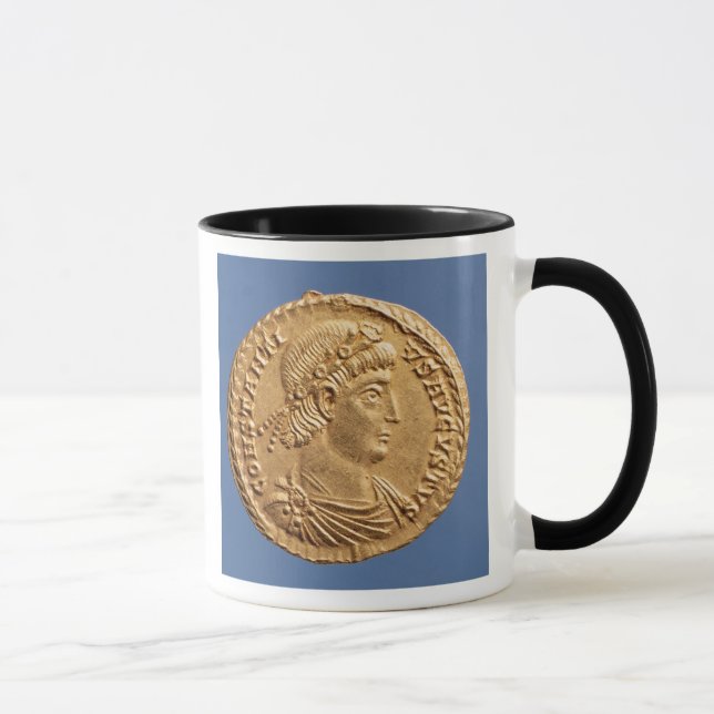 Solidus av Constantinius II Mugg (Höger)