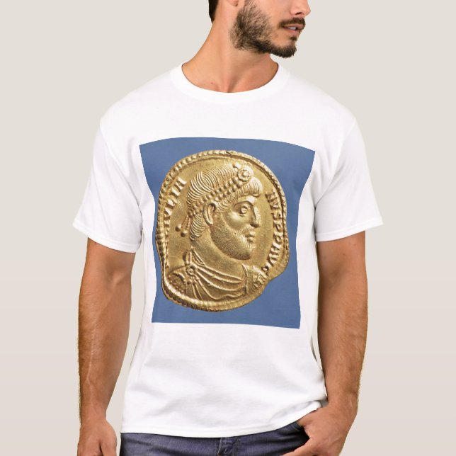 Solidus av Julian den draperade apostaten T-shirt (Framsida)