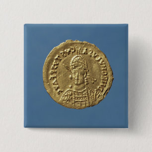 Solidus av Romulus Augustulus Knapp