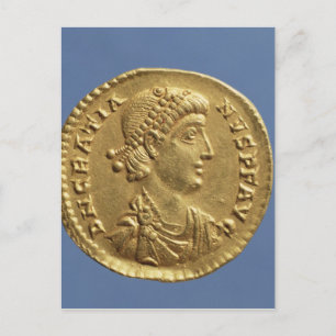 Solidus of Gratian draped Vykort