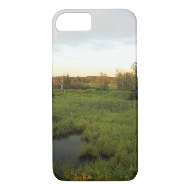 Solig äng Case-Mate iPhone skal (Baksida)