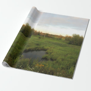 Solig äng presentpapper