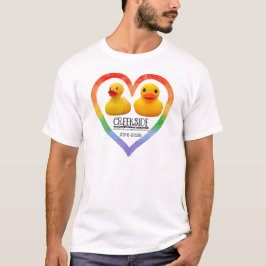 solig b och månigt hjärta skjorta t shirt