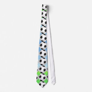Solig dag för fotbollboll slips