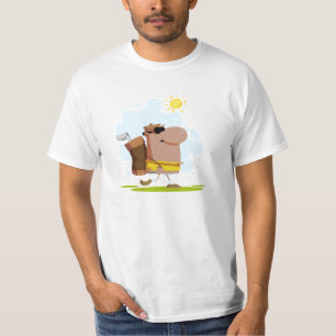 Solig dagGolf - afrikansk amerikan Tee