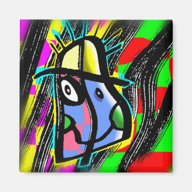 solig från rymlig hjärna magnet (Framsidan)