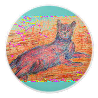 solig kullerstenkatt knopp