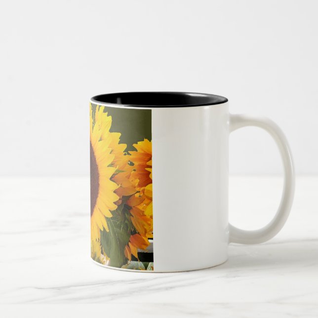 Solig morgonmugg Två-Tonad mugg (Höger)