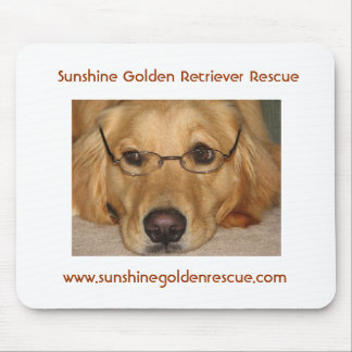 Solig Mousepad - SunshineGolden Retrieverrädding Musmatta