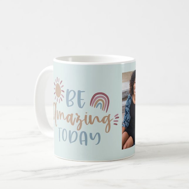 Solig Sinnesstämning Kaffemugg (Framsida vänster)