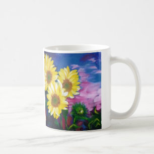 Solig solrosmugg kaffemugg
