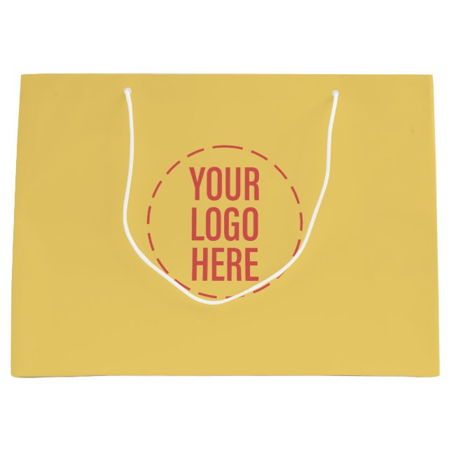 Solig strand gul tema varumärkeslogotyp (Framsidan)