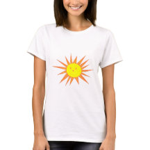 Solig t-shirt för henne