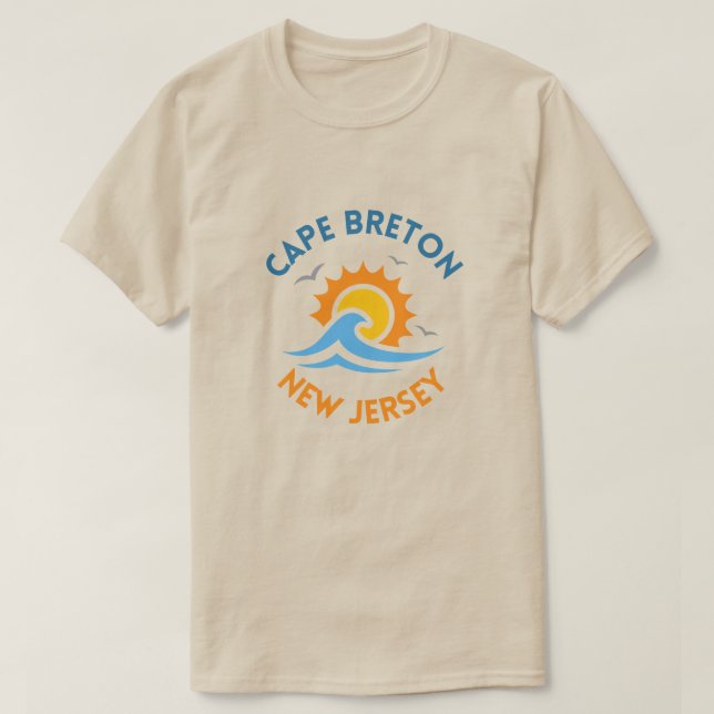 Solig våg Cape Breton Tröja (Design framsida)