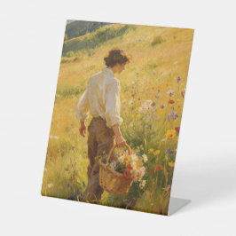 Solig vildblomsterdag