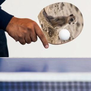 "Soliga dagar: Baby Mangusts Strandäventyr" Pingisracket