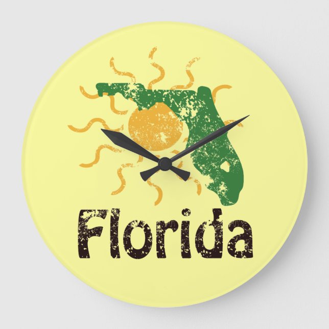 Soliga Florida Stor Klocka (Framsida)