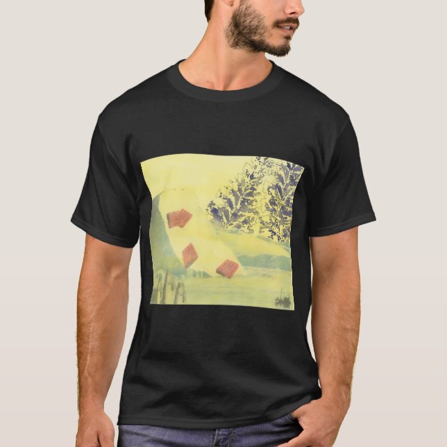 Soliga frysta våfflor t shirt (Framsida)