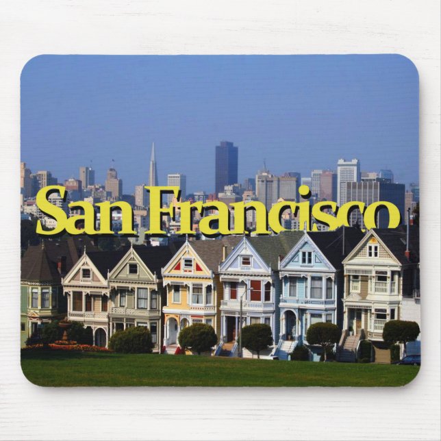Soliga San Francisco med San Francisco i himmlen Musmatta (Framsidan)