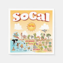Soliga SoCal servetter