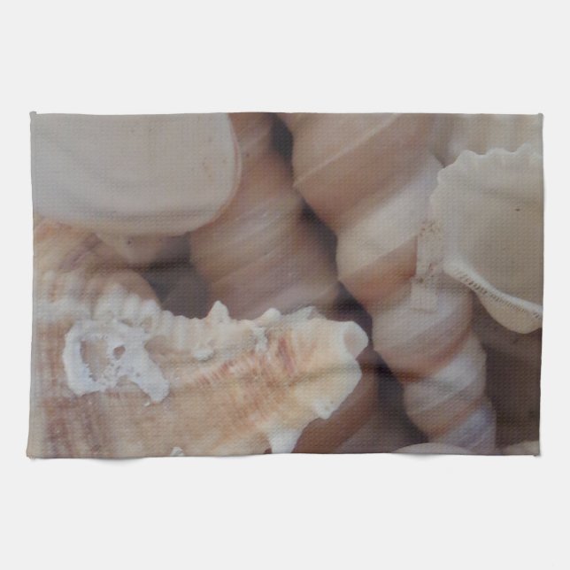 Soliga sommarsnäckskal, kärlek för kökshandduk (Horisontell)