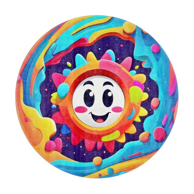 Soliga Vibrationer: Färgglad Glädje (Framsidan)