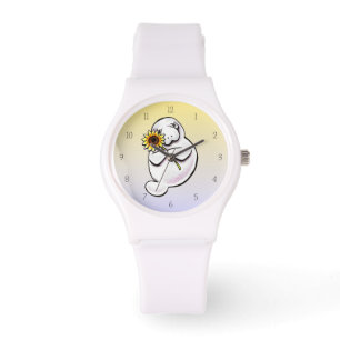 Soligt ManateeAv-Koppel Art™ Armbandsur
