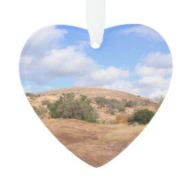 Soligt Texas tjusat statligt naturligt område för