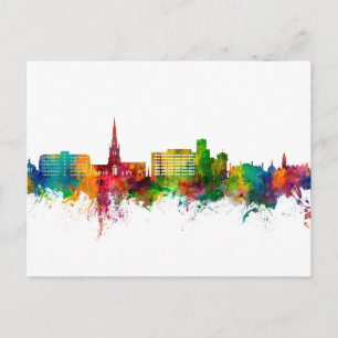 Solihull England Skyline Vykort