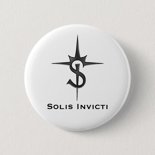 Solis Invicti emblem Knapp (Framsida)