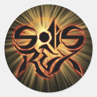 Solis Rex Stickers Runt Klistermärke