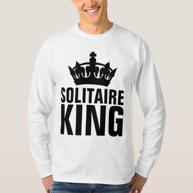 SOLITAIRE KUNG T-Shirts (Framsida)