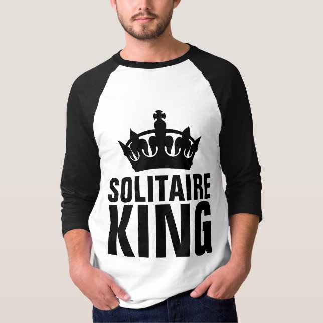 SOLITAIRE KUNG T-Shirts (Framsida)