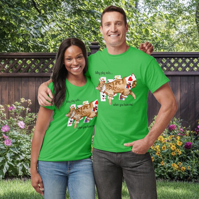 Solitaire-spelkort T Shirt (Skapare uppladdad)