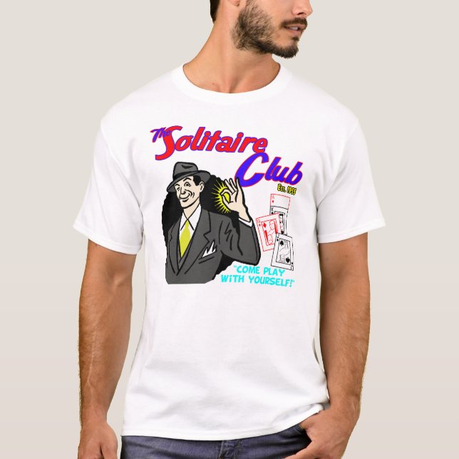 Solitaireklubben T Shirt (Framsida)