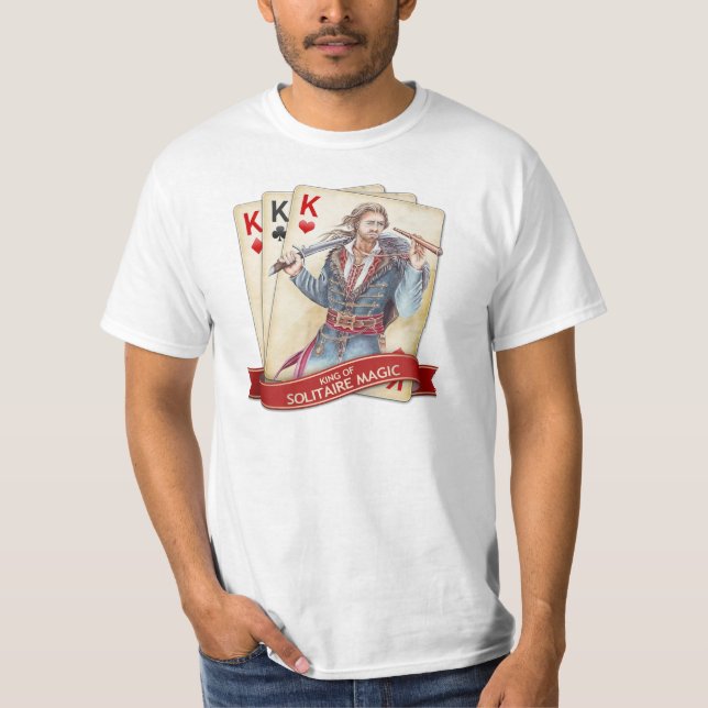 SOLITAIREkung (Benovsky) Tee Shirt (Framsida)