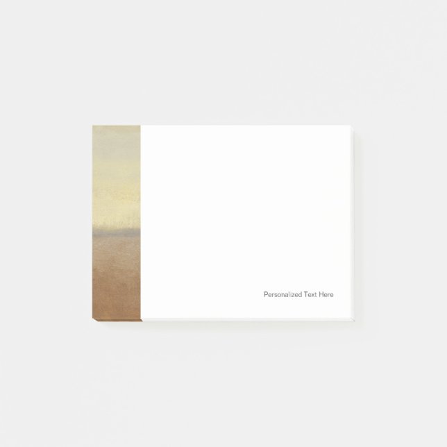 Solitary Desert liggande av Norman Wyatt Post-it Block (Framsida)