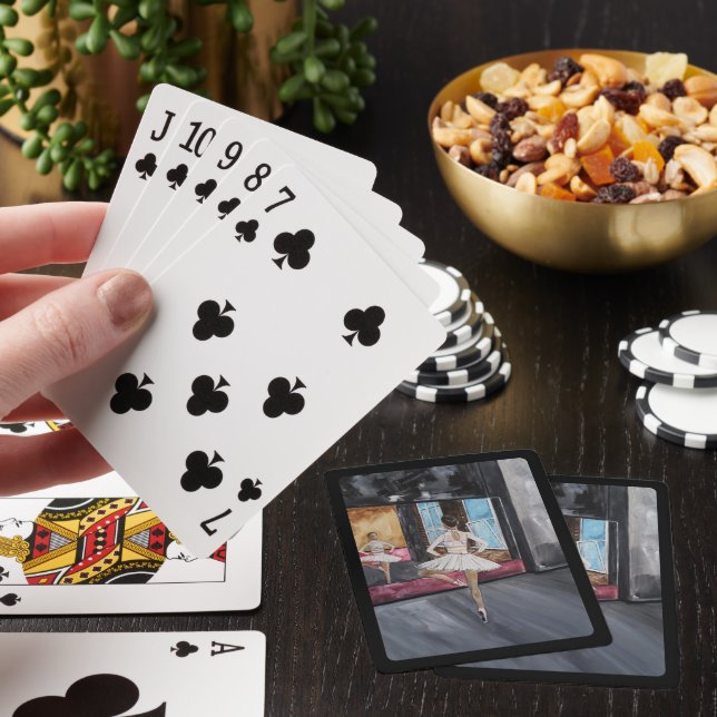 Solitary Grace Målning av Alfred Fox Casinokort (På plats)
