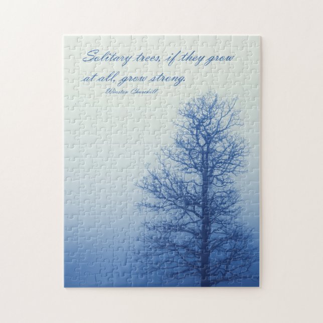 Solitory Träd Grow Strong - 11 x 14 - 252 pcs Pussel (Vertikal)