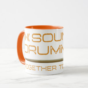 Solitt trumma tillsammans tillsammans muggen mugg
