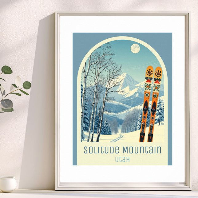 Solitude Mountain Utah skidort Poster (Skapare uppladdad)