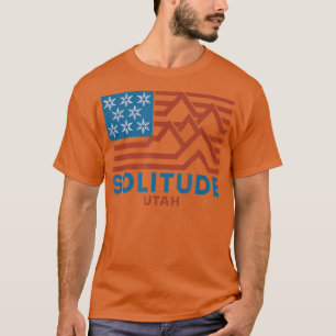 Solitude Utah Ski Snowboard Snö Mountain T Shirt