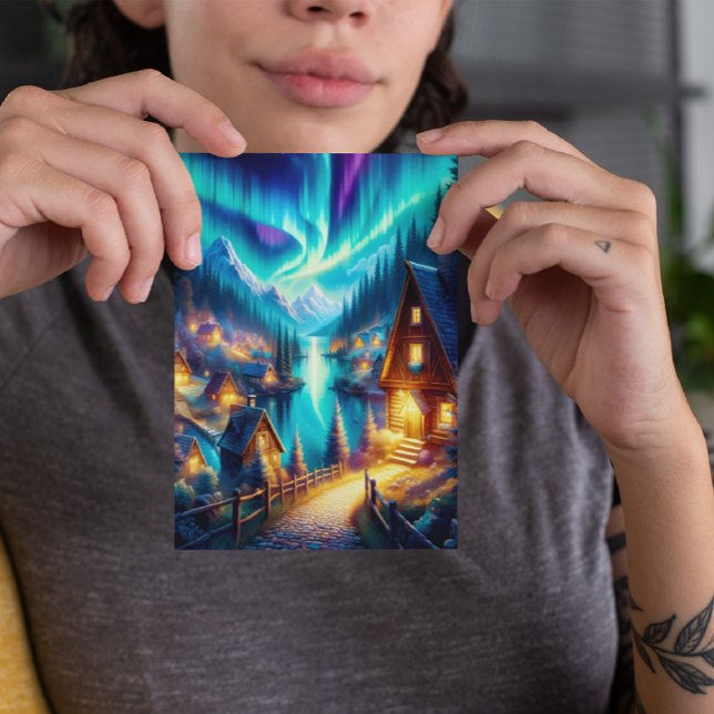 Solitudes Haven: en kabinreat Vykort (Skapare uppladdad)