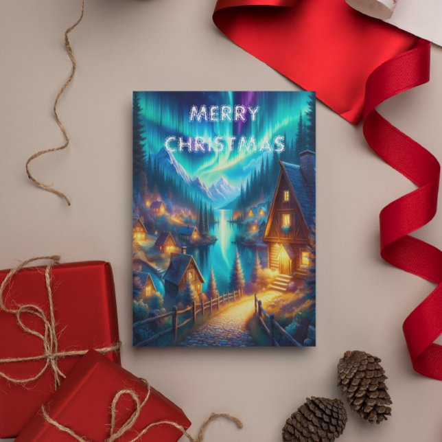 Solitudes tillflykt: En stuga Retreat julkort Vykort (Skapare uppladdad)