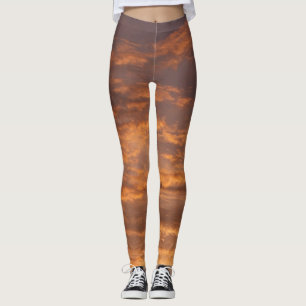 Solkluster I färgfoto med Himlar Leggings