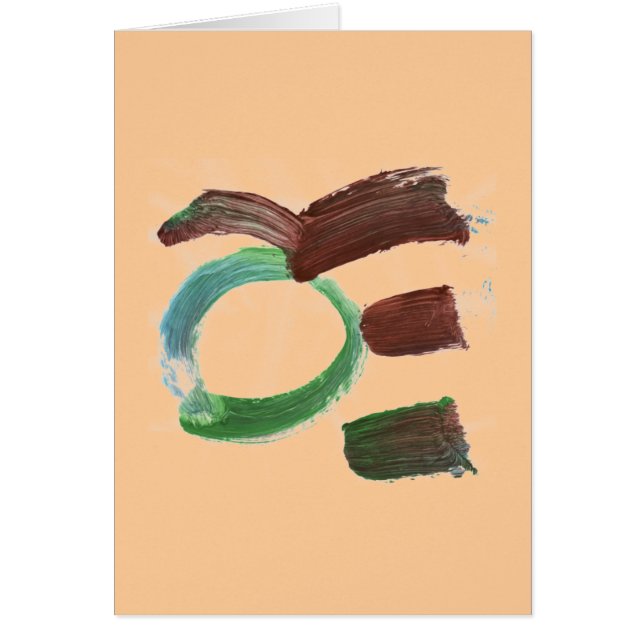 Solkortet Hälsningskort (Framsidan)