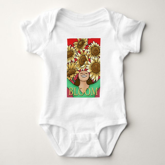 Solkvinnor -- Blommar! Tee Shirt (Framsida)